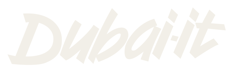 Dubai-it campaign wordmark